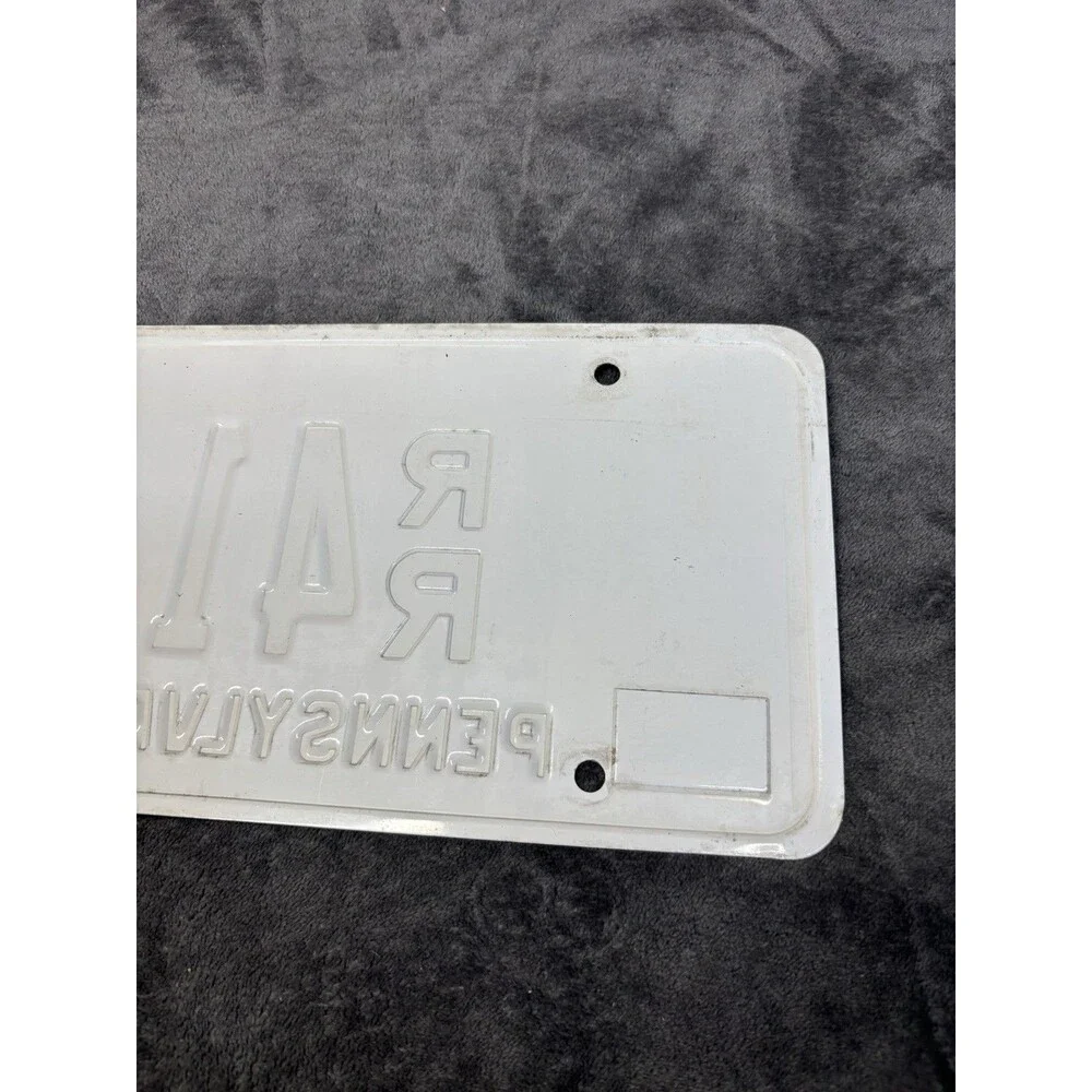 Pennsylvania License Plate Preserve Our Heritage Train Locomotive RR 4166